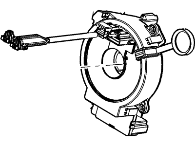 Lincoln Aviator Clock Spring - 4C5Z-14A664-AA