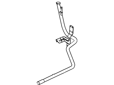 Ford 6L2Z-18663-CA Tube - Heater Water