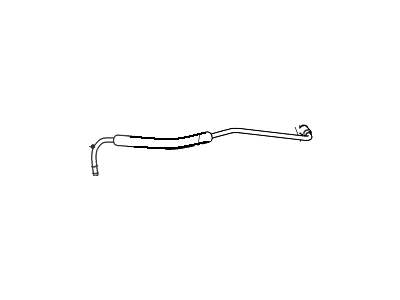 Lincoln LS Crankcase Breather Hose - XW4Z-6A664-AB