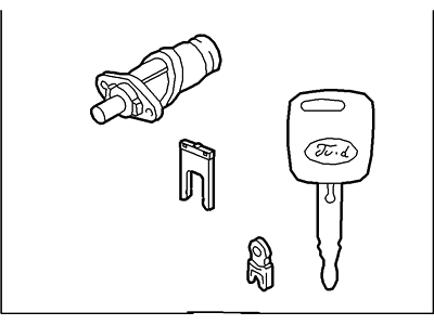 Mercury Mariner Door Lock - YL8Z-7843432-AB