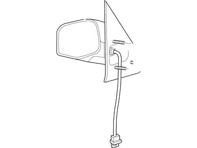 Ford 3L2Z-17682-CAA Mirror Assy - Rear View Outer