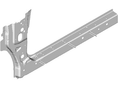 Ford AE8Z-5402038-A Reinforcement - "A" Pillar