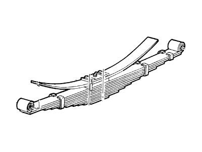 2004 Ford F-450 Super Duty Leaf Spring - 3C3Z-5560-BA