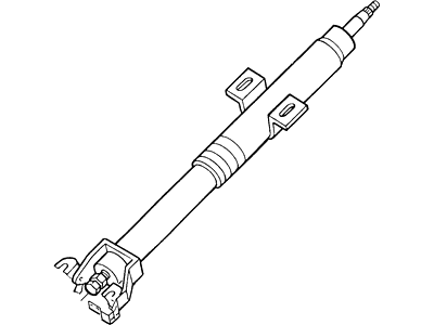 1996 Ford Aspire Steering Shaft - F4BZ3B676A