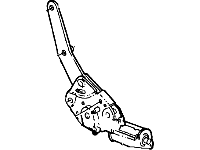 1993 Lincoln Mark VIII Seat Motor - F3LY14547A