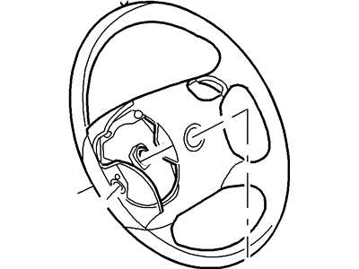 Ford Explorer Sport Trac Steering Wheel - 2L2Z-3600-EAB