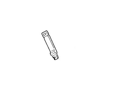 Ford Explorer Seat Belt - F87Z-7861203-DDD