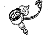 Mercury Capri Distributor - E4ZZ-12127-C Distributor Assembly