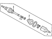 Mercury Mariner CV Boot - YL8Z-3A331-AA Boot