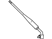 Ford F4TZ-7210-B SHAFT GEAR CHANGE