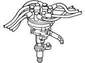 Ford Bronco Distributor - F1TZ-12127-C Synchronizer Assembly