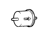 Mercury Capri Fuel Filter - E3FZ-9155-F Filter Assembly - Fuel