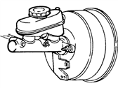 Lincoln Town Car Brake Booster - 1W1Z-2005-AA Booster Assembly - Brake