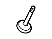 Ford Explorer Intake Valve - FOTZ-6507-A Valve - Inlet
