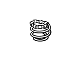 Mercury Grand Marquis Coil Springs - D9AZ-5560-AE Rear Spring