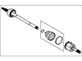 Lincoln Navigator Axle Shaft - AL1Z-4K139-A Shaft Assy - Rear Axle