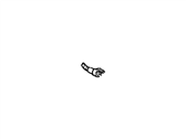 Lincoln Continental Battery Cable - D1PZ-14300-D Battery To Starter Motor Cable