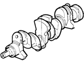Ford Bronco Crankshaft - E3TZ-6303-D Kit - Remanufactured