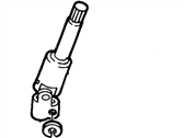 Mercury Capri Steering Shaft - EOSZ-3A525-A Intermediate Shaft