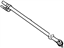 Ford 5C3Z-3304-CA Rod Assembly - Drag Link