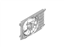 Ford DS7Z-8C607-B Motor And Fan Assembly - Engine Cooling