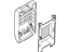 Ford 9A8Z-7406024-CA Door Assembly - Glove Compartment