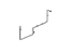 Ford 2L1Z-2234-BA Brake Tube Assembly