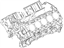Ford 5C3Z-6010-AA Cylinder Block