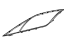 Ford 4G7Z-6321452-AB Weatherstrip Assembly - Door Window