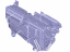 Ford G3GZ-19B555-CF Evaporator And Housing Assembly