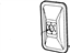 Ford 2C2Z-17682-AAC Mirror Assembly - Rear View Outer