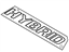 Ford 5M6Z-7842528-AA Hybrid Nameplate Emblem