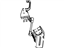 Ford DE9Z-5A967-F Bracket And Lever Assembly