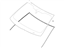 Ford 7A1Z-7803100-A Windshield Glass