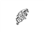 Ford DG1Z-2B120-A Brake Caliper Assembly-Less Pads