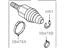 Ford 9T1Z-3B436-D Kit - Cv Joint Repair