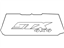 Ford 4L3Z-9925622-DAA Name Plate