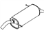 Ford BE8Z-5A289-B Rear Muffler Assembly