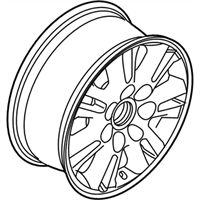 Hl3z 1007 C Genuine Ford Wheel Assembly Hl3z 1007 C Genuine Ford Wheel Assembly