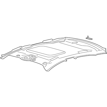 Ford HS7Z-5451916-HA Headlining - Roof