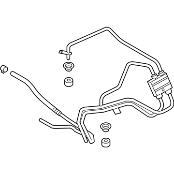 2019 Ford EcoSport Oil Cooler Hose - GN1Z-7R081-D