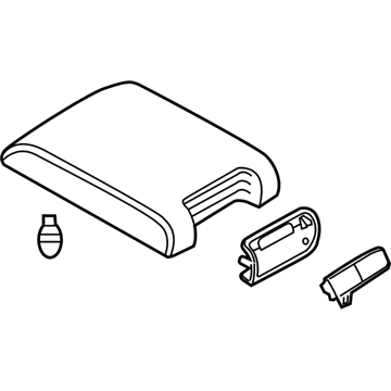 Ford FB5Z-7806024-CA Armrest Assembly - Console