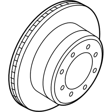 Ford G2MZ-2V026-ABA Rotor Assembly - Brake