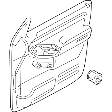 Ford 9L9Z-7823943-FB Panel Assembly - Door Trim