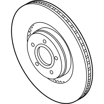 2014 Ford Focus Brake Disc - G2MZ-1V125-BGA