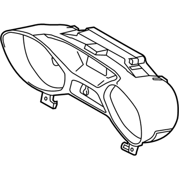 Ford Escape Instrument Cluster - JJ5Z-10849-TA