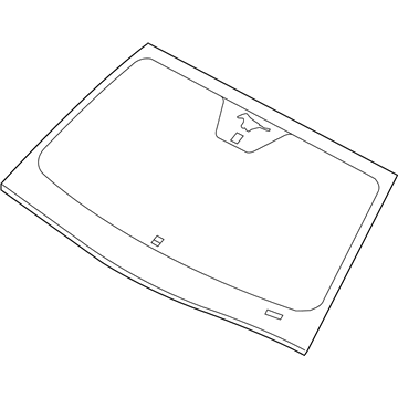 2008 Ford Mustang Windshield - 4R3Z-6303100-AA