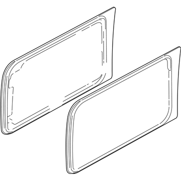 Ford 7L7Z-4029701-B Window Assembly - Side