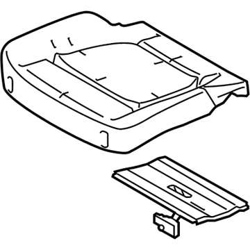 Ford FL3Z-63632A22-A Seat Cushion Pad