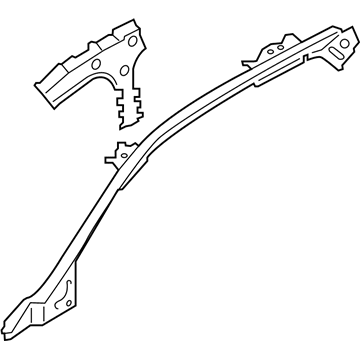 Ford GT4Z-5851186-A Rail Assembly - Body Side - Upper